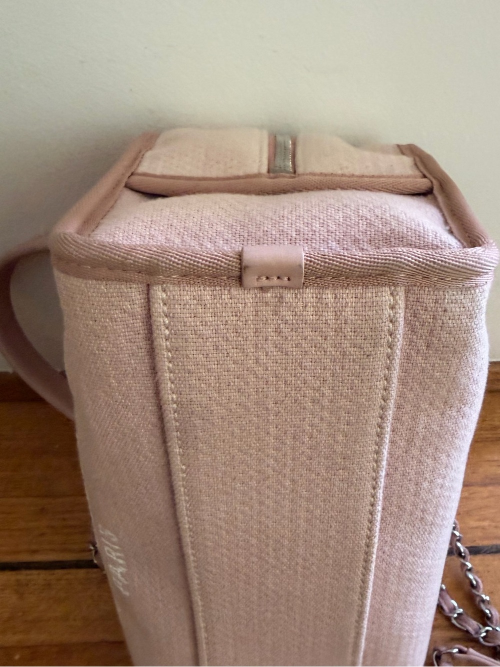 Authentic Chanel Deauville bowling shoulder bag - Picture 13 of 16